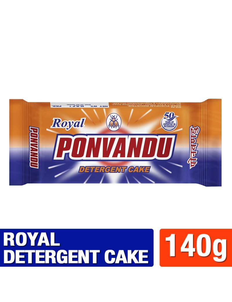 Ponvandu Royal Detergent Cake 140g