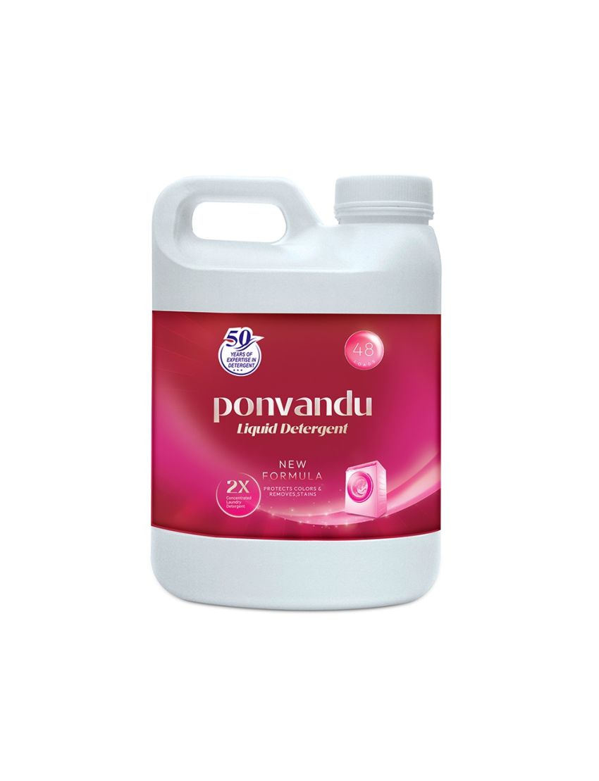 Ponvandu Active Wash Detergent Liquid-5L