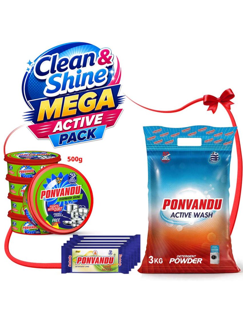 Clean & Shine MEGA ACTIVE PACK