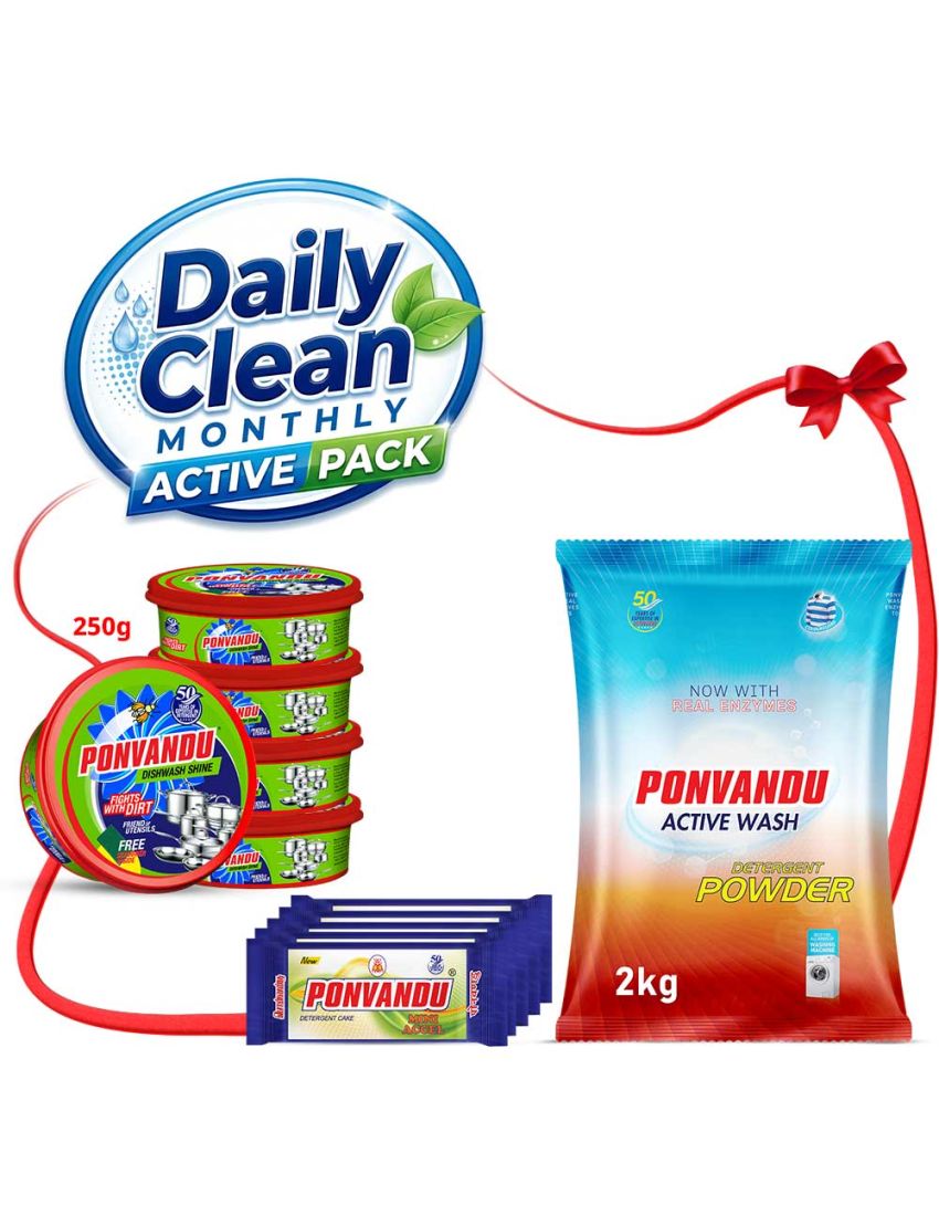 Daily Clean MONTHLY ACTIVE PACK