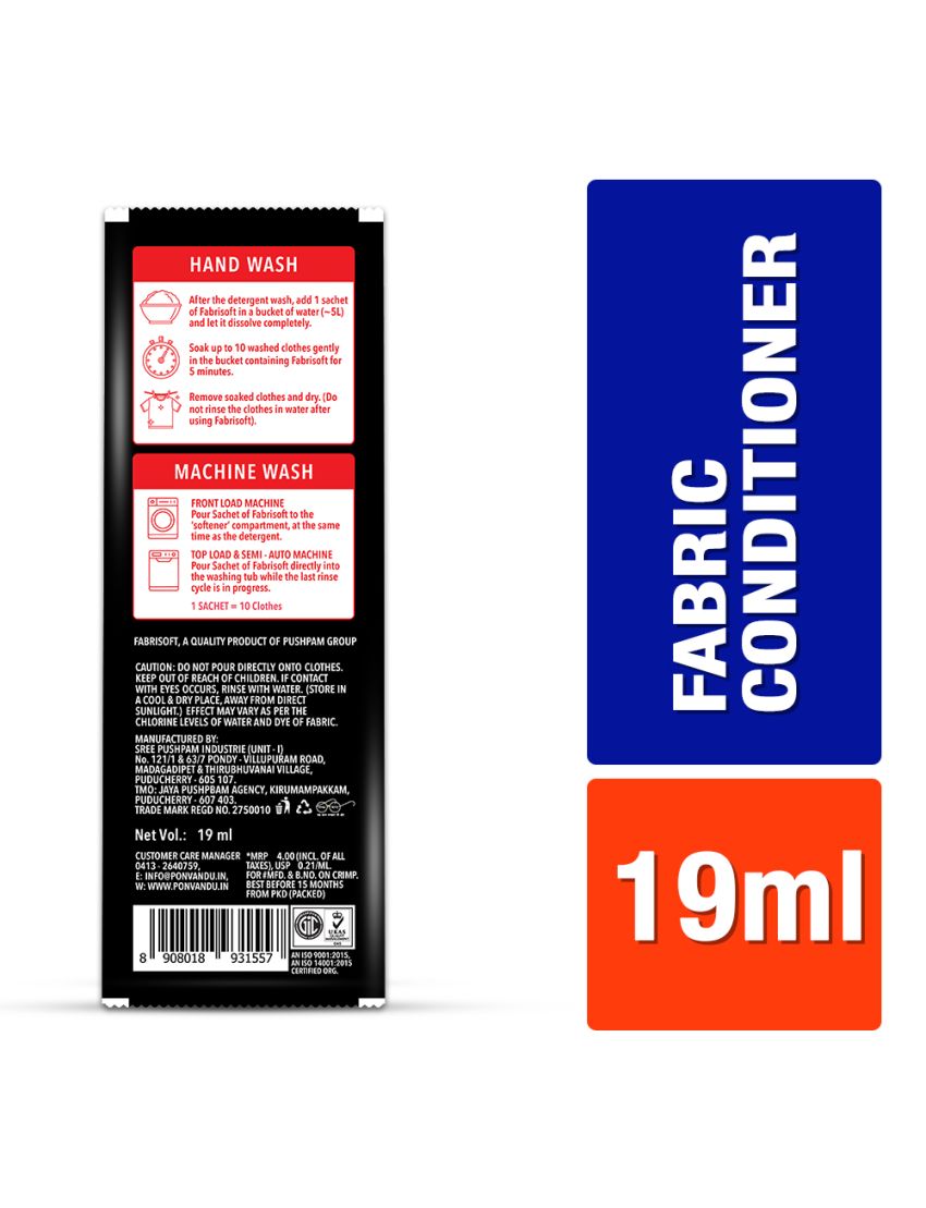 Fabrisoft Fabric Conditioner Mystic Bloom 19 ML