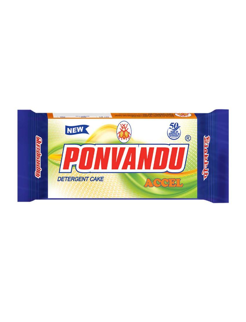 Ponvandu Superior Detergent Cake 240g -10 Nos