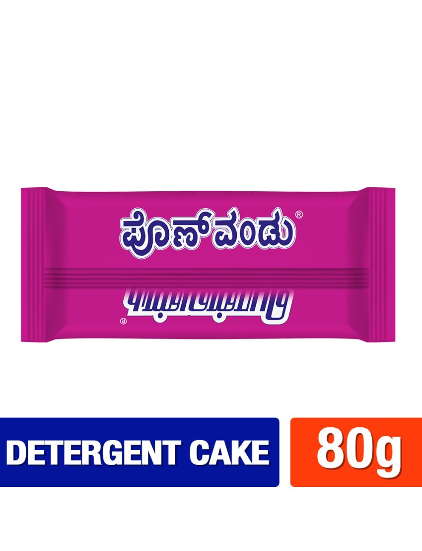 Ponvandu Detergent Cake Pink  80g