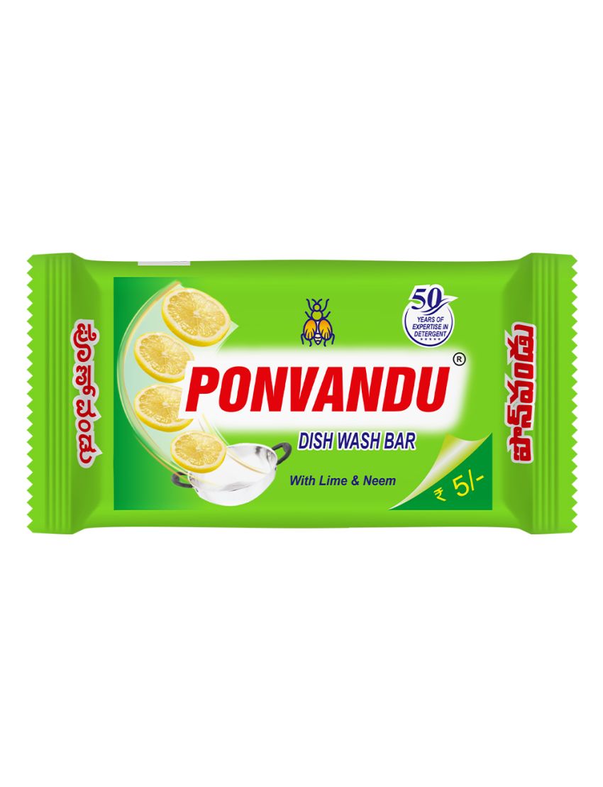 Ponvandu Dishwash Bar-75g 