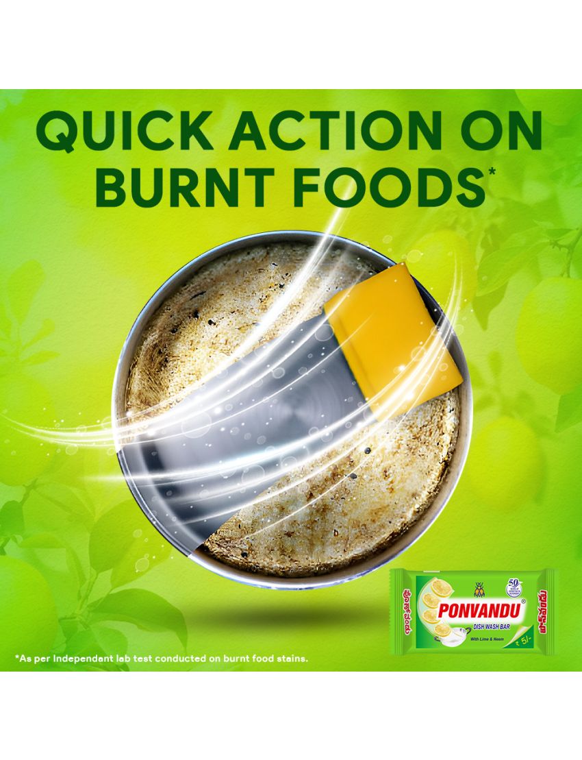 Ponvandu Dishwash Bar-75g 