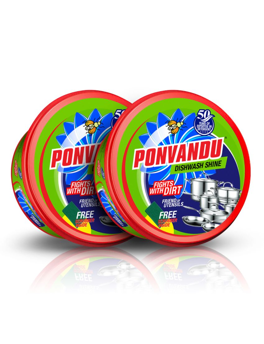 Ponvandu Dishwash Round Bar-500g