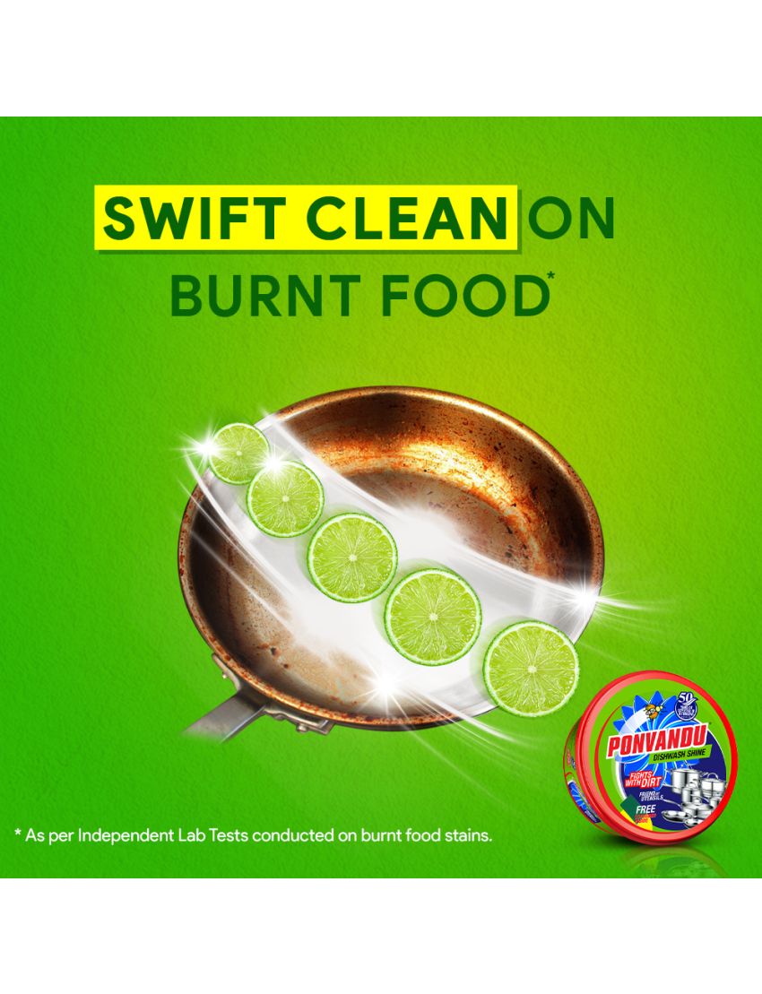 Ponvandu Dishwash Round Bar-250g