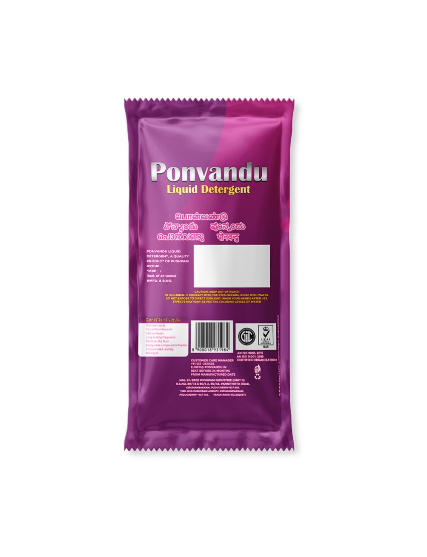 Ponvandu detergent liquid-75 ML