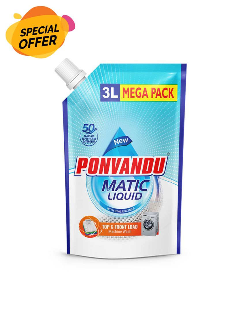Ponvandu matic liquid-3 L