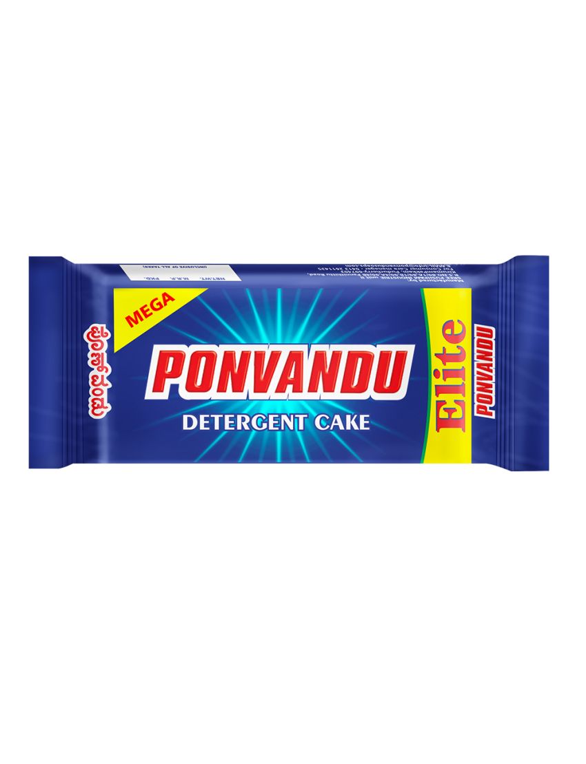 Ponvandu Mega Elite Detergent Cake 180g