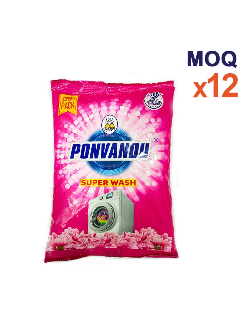 Ponvandu Super Wash Economy Pack Pink 500 g