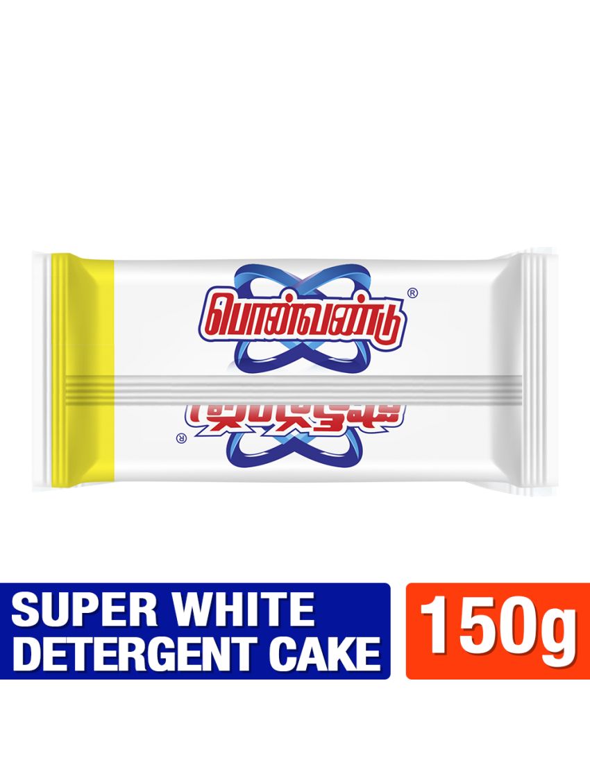 Ponvandu Super White Detergent Cake-150g