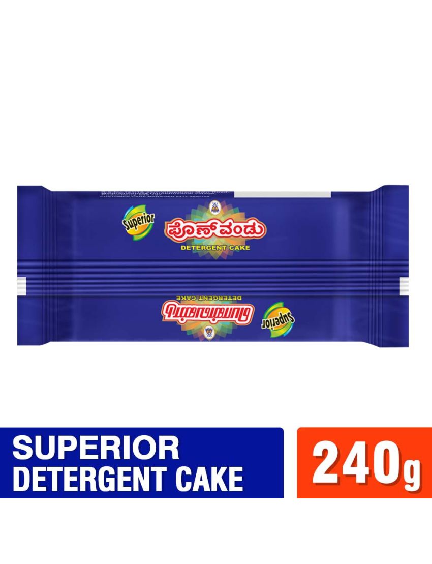 Ponvandu Superior Detergent Cake 240g + combo