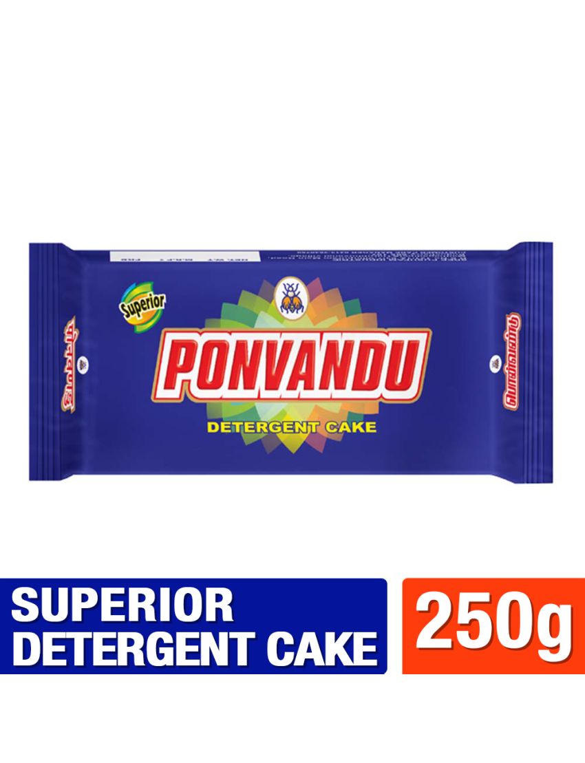 Ponvandu Superior Detergent Cake 250g 