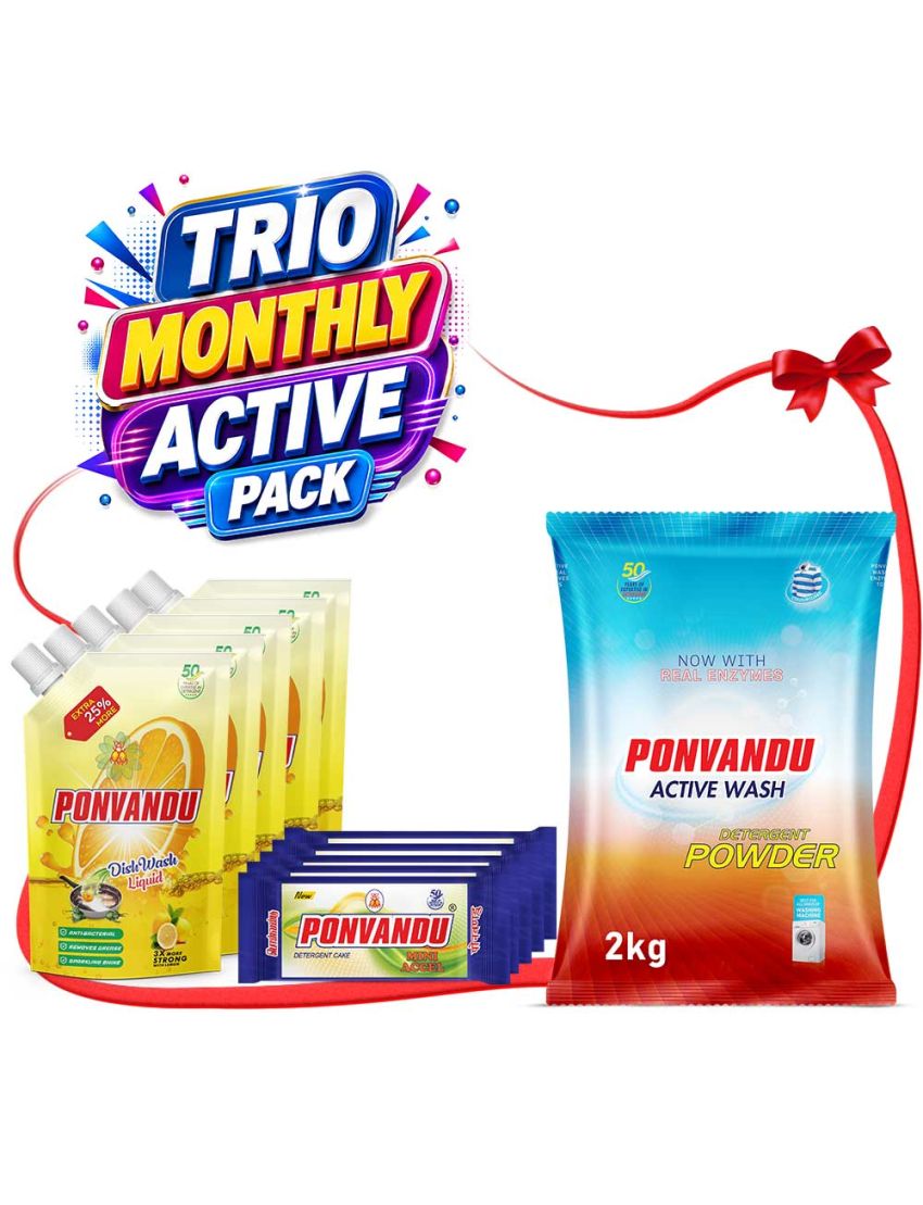 TRIO MONTHLY ACTIVE PACK