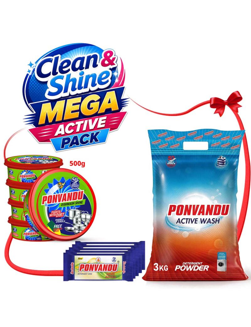 Clean & Shine MEGA ACTIVE PACK