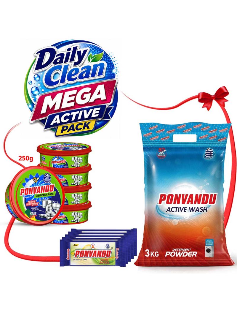 Daily Clean MEGA ACTIVE PACK