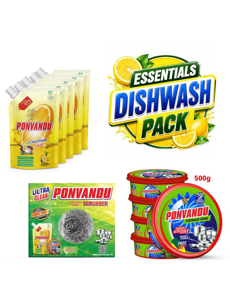 ESSENTIALS DISHWASH PACK