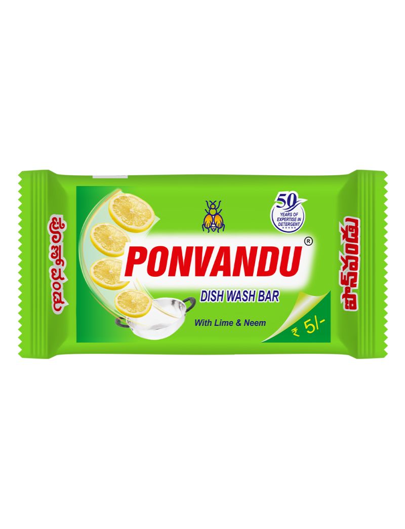 Ponvandu Dishwash Bar-75g 