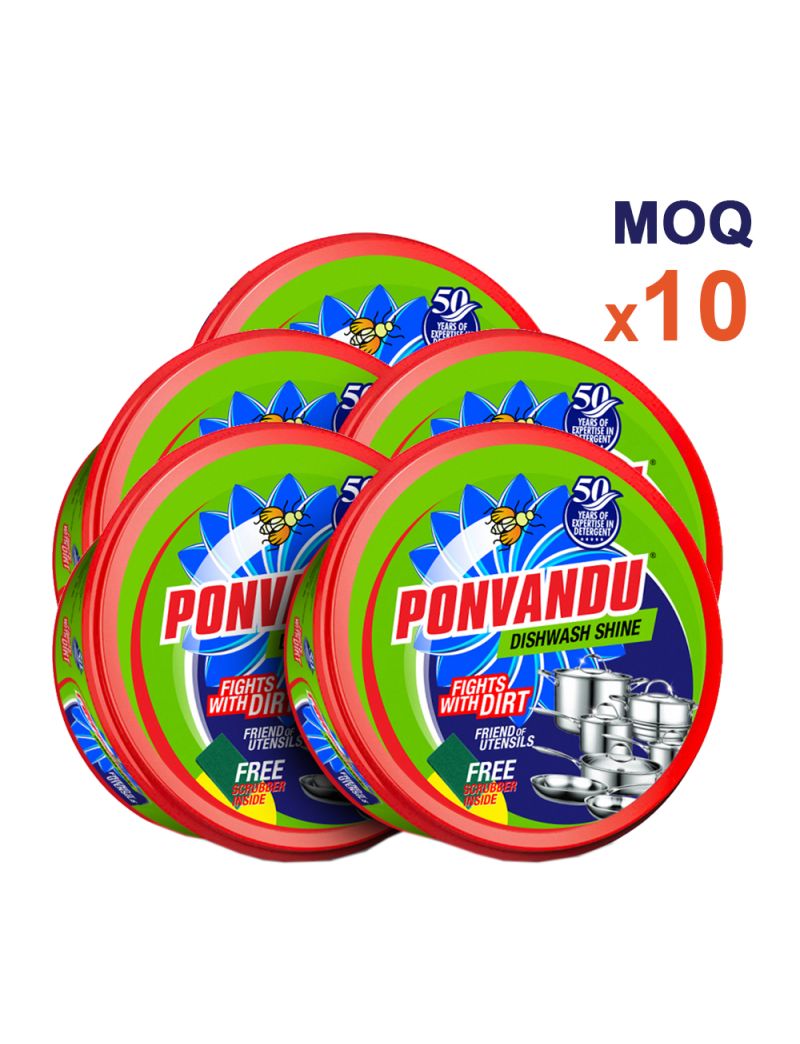 Ponvandu Dishwash Round Bar-250g