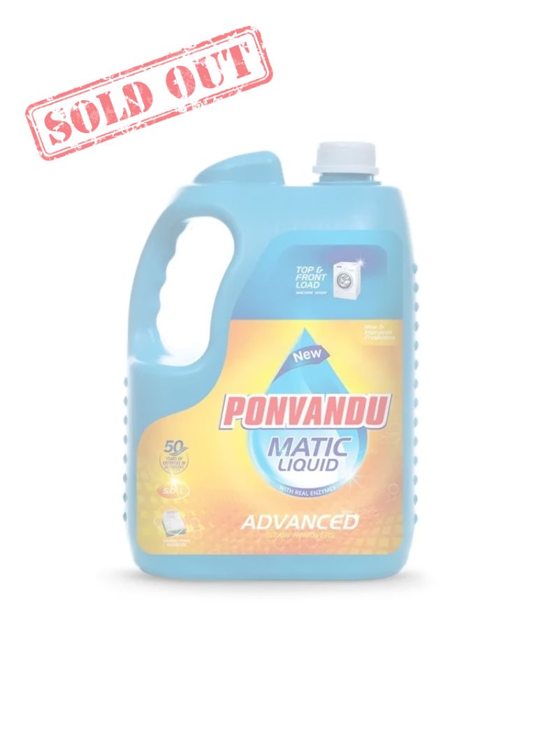 Ponvandu matic liquid-5 L