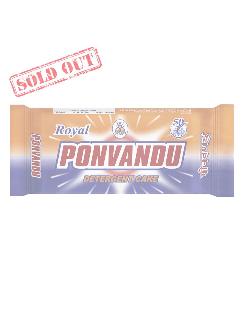 Ponvandu Royal Detergent Cake 140g