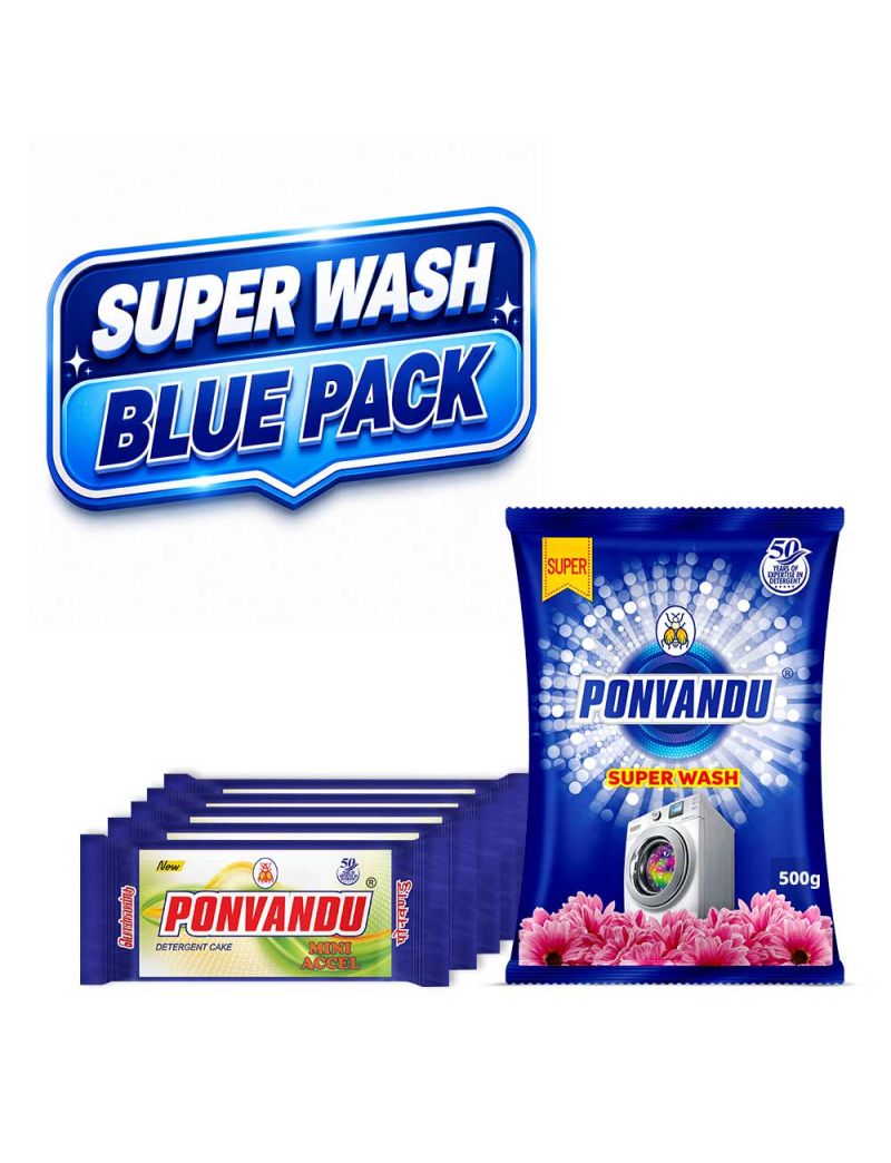 SUPER WASH BLUE PACK
