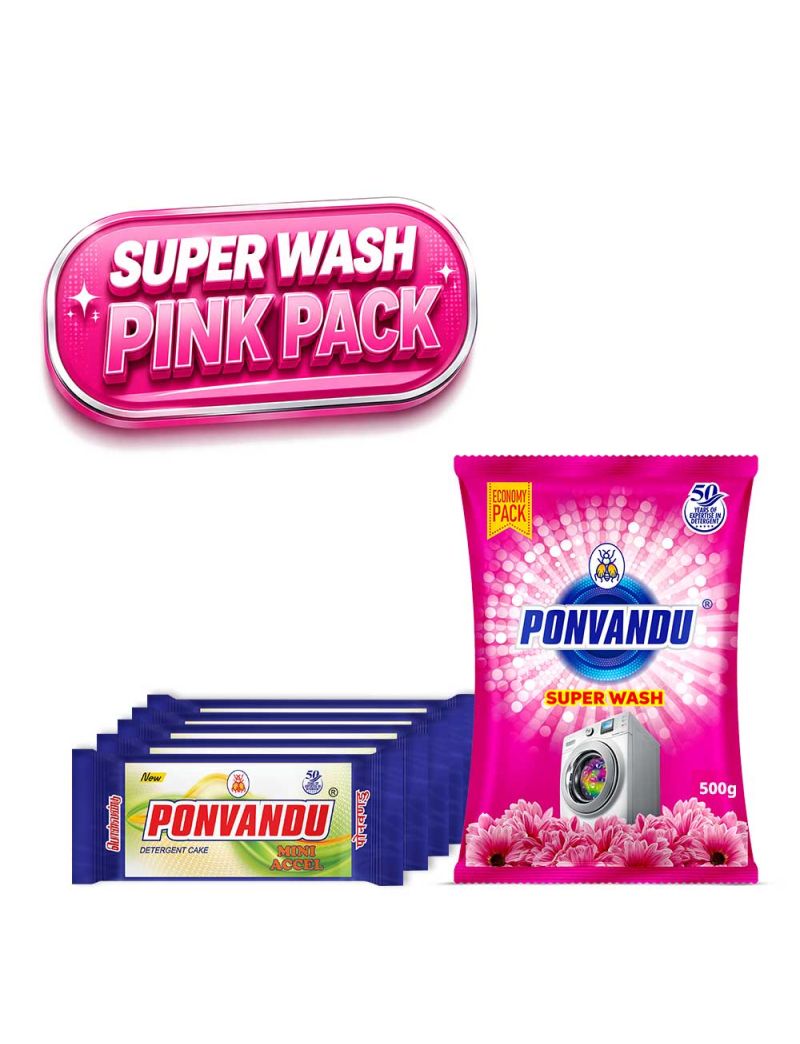 SUPER WASH PINK PACK