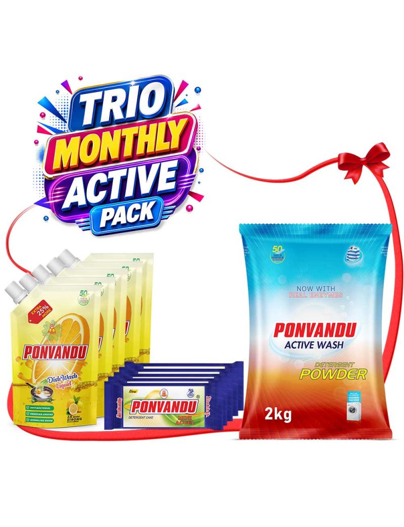 TRIO MONTHLY ACTIVE PACK