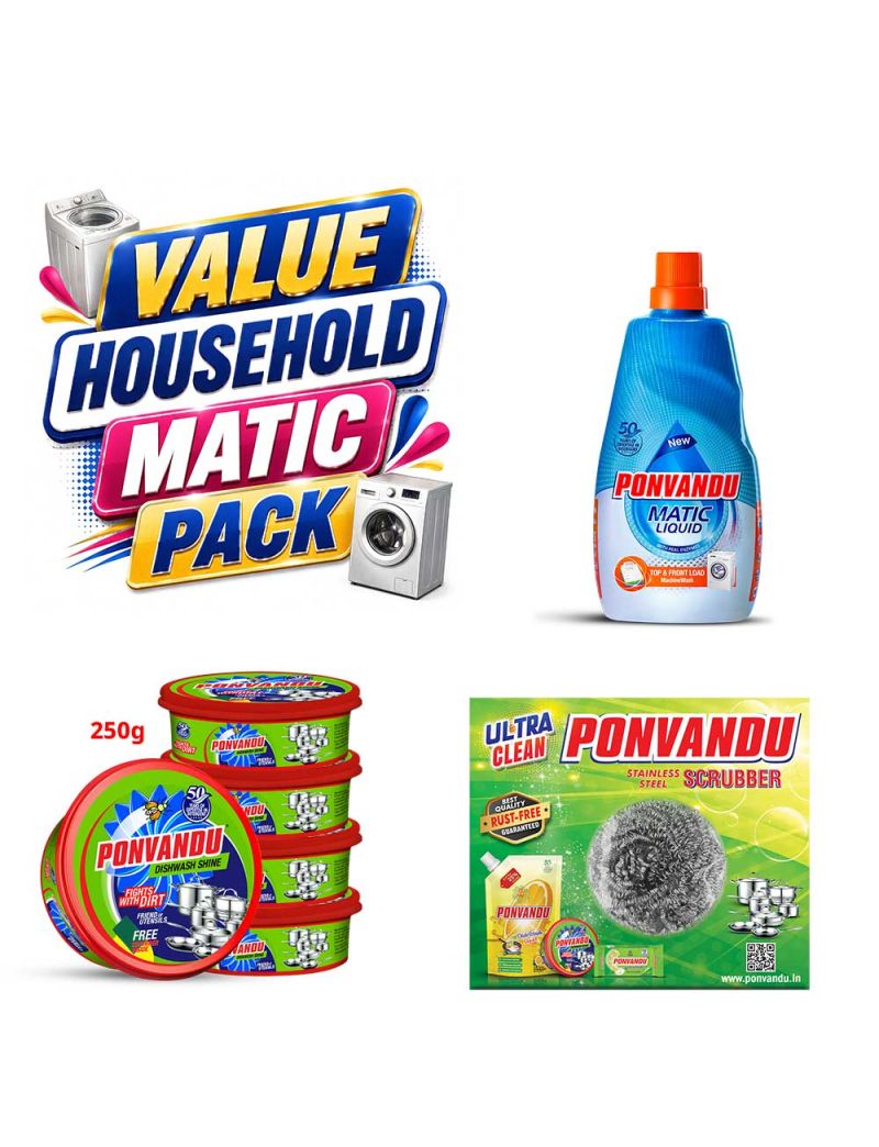 VALUE HOUSEHOLD MATIC PACK