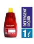DETERGENT LIQUID 1L- RED BOTTLE