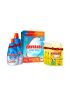 Ponvandu Matic Liquid 1.5Ltr, Matic Powder 1Kg, Dishwash Liquid 140ml - 3pcs and Fabrisoft After wash Fabric Conditioner 19ml (Mystic Bloom - 10pcs & Blush Breeze - 10 pcs